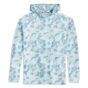 NEW HEYBO OUTDOORS men's oceanside hoody in blue camo